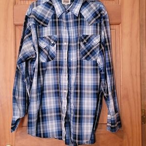 Ely Cattleman Western Long Sleeve Shirt